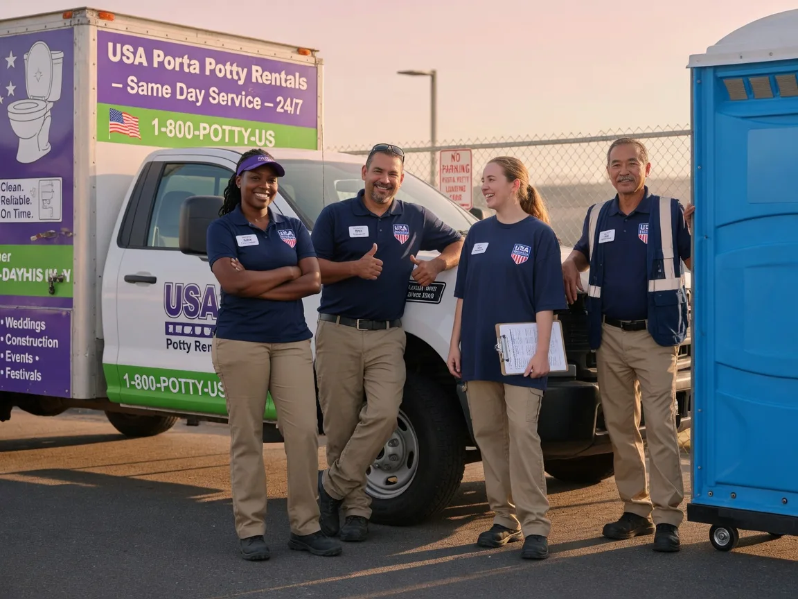 Porta Potty Rental company in Waverly, OH